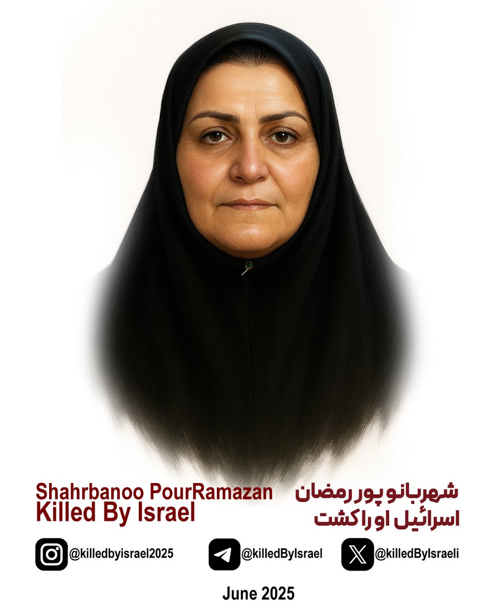 killedByIsraeli's tweet image. Ahmad LatifiRad had only retired from his job as a truck driver two months earlier. He planned to spend his free time gardening in his small yard. He and his wife were #KilledByIsrael during an attempt to assassinate a physicist who was a relative of one of their neighbors.