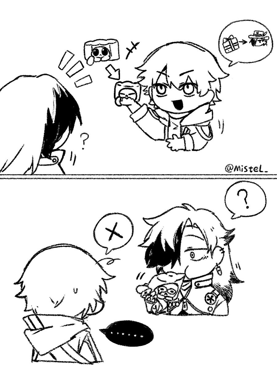 MisteL_ing's tweet image. I love watching this interaction. It's cute...🥺
#Boothill #HonkaiStarRail