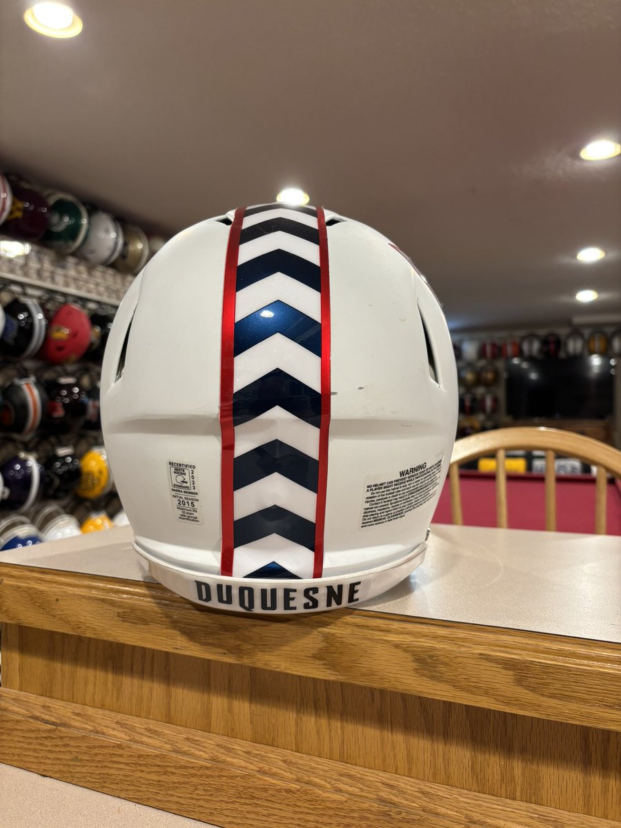 JerryQuickel's tweet image. ‼️New Lid‼️Duquesne Dukes! @NCAA_FCS out of the @NECsports in Pittsburgh PA! Thanks @DuqFB and @CoachDoriaDuq for this beauty! This is @FCSNationRadio1 lid #93 and #625 overall. @CFBHome