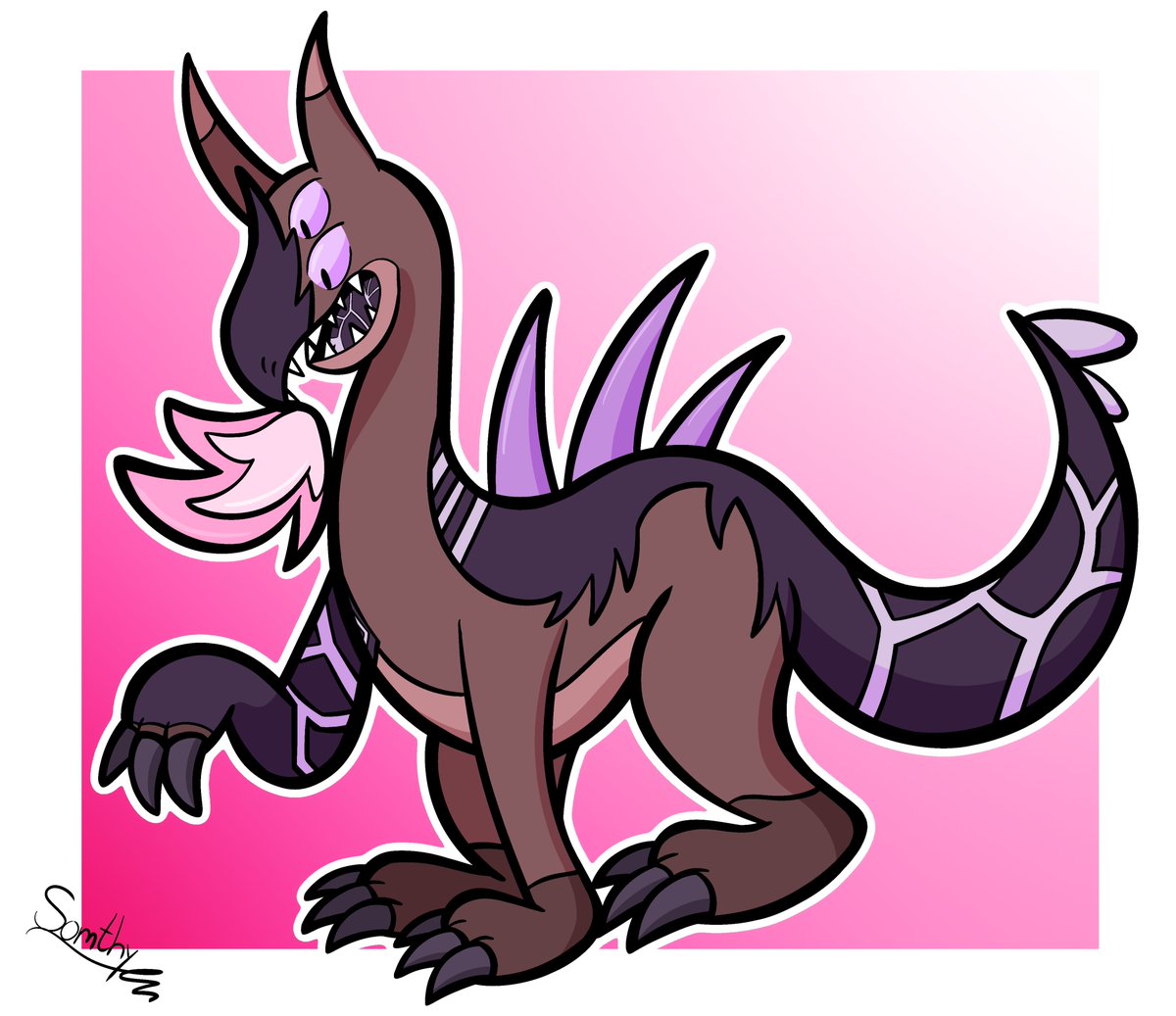MiyolyleSomthy's tweet image. Art Fight 2025 Attack #8 (Revenge) 
Obseriax!! 
Character belongs to MegaNekaii on Art Fight