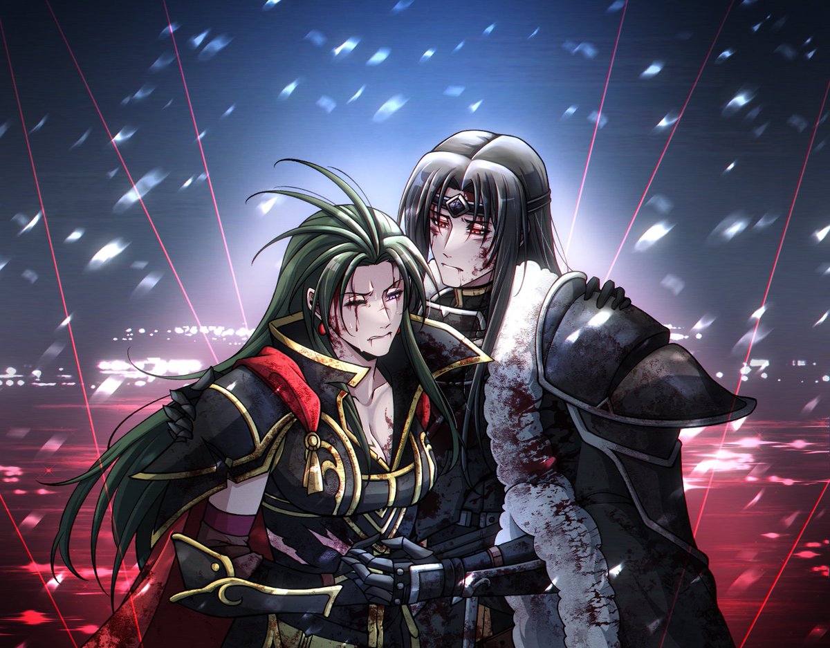 Tellius_Forever's tweet image. For a long time, Petrine believed that the only place where Branded could survive was by Ashnard's side. But is this really the truth?
After being abandoned by Ashnard, Soren received new insights from Ike. Now, he will save Petrine's life.Just like how Ike changed him back then.