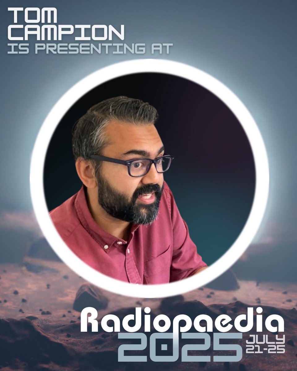 tmcampion's tweet image. Looking forward to @Radiopaedia 2025 tomorrow! I’m talking about CNS lymphoma, but can’t wait to hear from @NeuroradLal & @Das_neurorad among many other great speakers - fantastic day of neuro & H&N content to kickstart the week, hope to see you there!
👉🏾radiopaedia.org/courses/radiop…