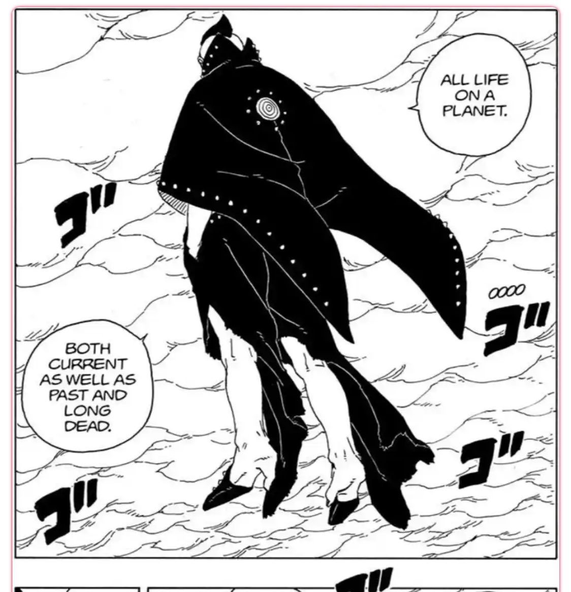 GhostGam1's tweet image. Code’s karma is the reason for Jura’s appearance and behavior. Even tho Code’s karma doesn’t have Isshiki’s power, it still provides him with Isshiki’s strength, flight and speed. And it seems it also gave Jura Isshiki’s physical appearance.