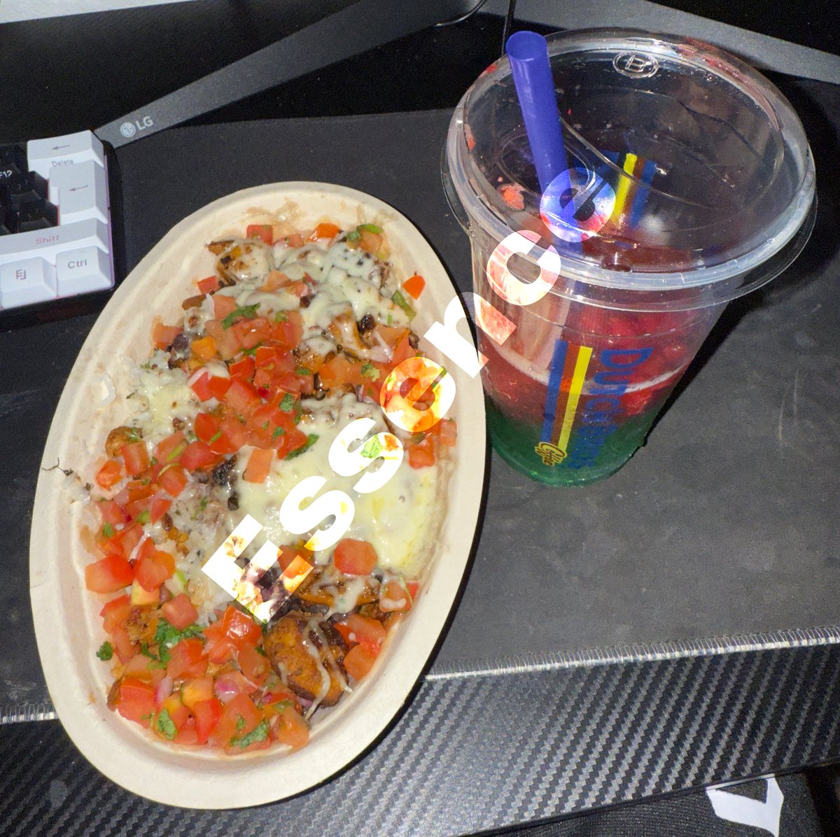 Agtesnx's tweet image. Chipotle and Dutch bros for today #diet