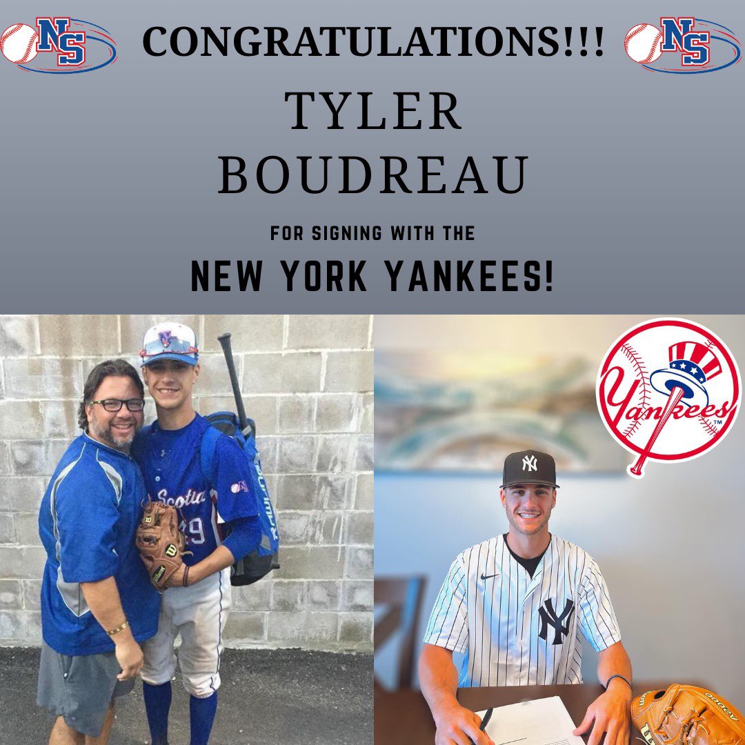 burnsieoriginal's tweet image. A shout out to one of Lower Sackville’s finest on his recently signing with the Yankees! Good luck buddy and I wish you well. #Bluenoserbeauty