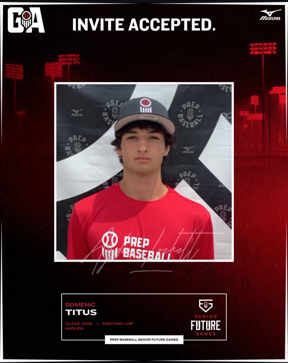 Domenic Titus (@domtitus2026) on Twitter photo Next stop futures games! I will be throwing the 5-6th inning on the second game 23rd July.
<a href="/Hudson_PBR/">Hudson Graham</a> <a href="/PB_Uncommitted/">Prep Baseball Uncommitted</a> <a href="/Corlando621212/">Chris Orlando</a> <a href="/Ateamrecruitin1/">Adrian Mccladdie</a> <a href="/CoachLo56/">Loren Reveles</a> <a href="/hubcaphunterPBE/">Hunter Hubbard</a> <a href="/PrepBaseballGA/">Prep Baseball Georgia</a> Next stop futures games! I will be throwing the 5-6th inning on the second game 23rd July.
<a href="/Hudson_PBR/">Hudson Graham</a> <a href="/PB_Uncommitted/">Prep Baseball Uncommitted</a> <a href="/Corlando621212/">Chris Orlando</a> <a href="/Ateamrecruitin1/">Adrian Mccladdie</a> <a href="/CoachLo56/">Loren Reveles</a> <a href="/hubcaphunterPBE/">Hunter Hubbard</a> <a href="/PrepBaseballGA/">Prep Baseball Georgia</a>