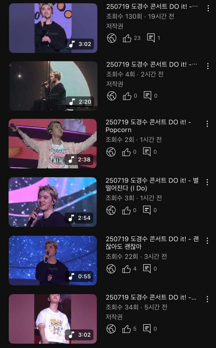my_D12's tweet photo. 하.. 도경수 콘서트 영상 다 올려드렸어요

https://t.co/xrV1RNVPvO https://t.co/ygDrN0qBah