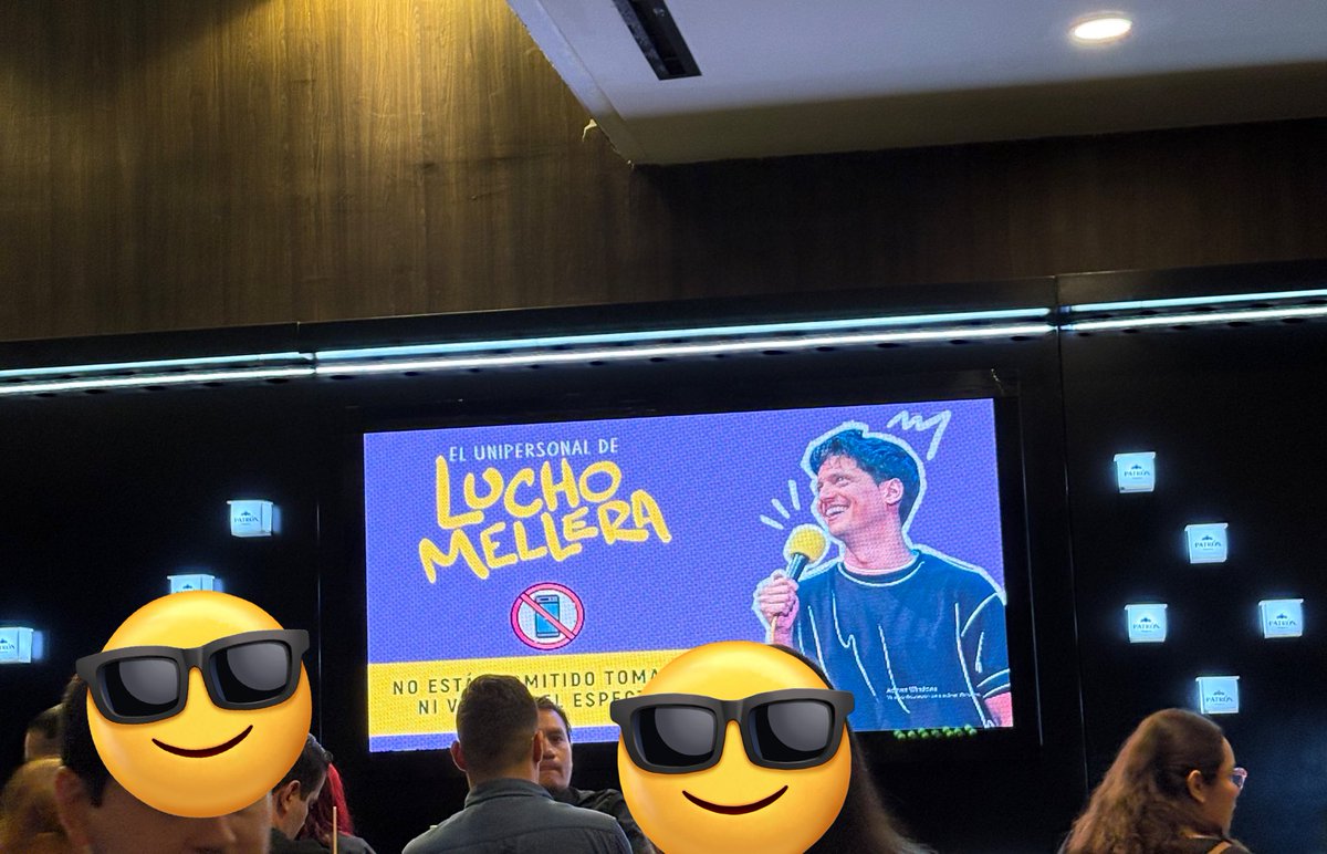 Brenda (@brelizz) on Twitter photo Que gozadera fue ver a lucho mellera la neta, casi 3 horas de risa ,
Aaah y que chulo que es 😍😍 <a href="/luchomellera/">Luciano Mellera</a> Que gozadera fue ver a lucho mellera la neta, casi 3 horas de risa ,
Aaah y que chulo que es 😍😍 <a href="/luchomellera/">Luciano Mellera</a>