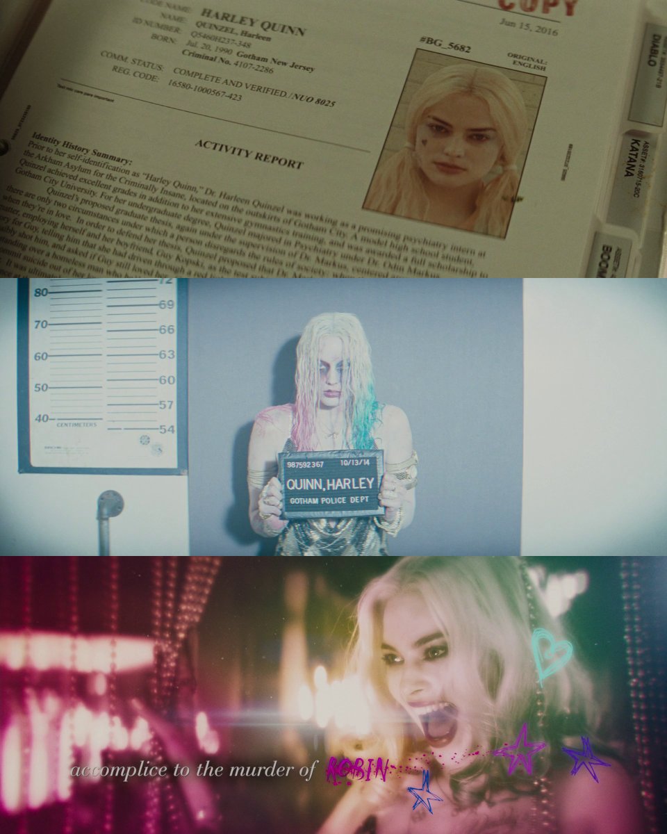 DatesInMovies's tweet image. Jul 20th 1990 - Harleen Quinzel, aka #HarleyQuinn, (Margot Robbie) was born. Happy birthday Harley!
๐ฝ๏ธ๐
Suicide Squad (2016)