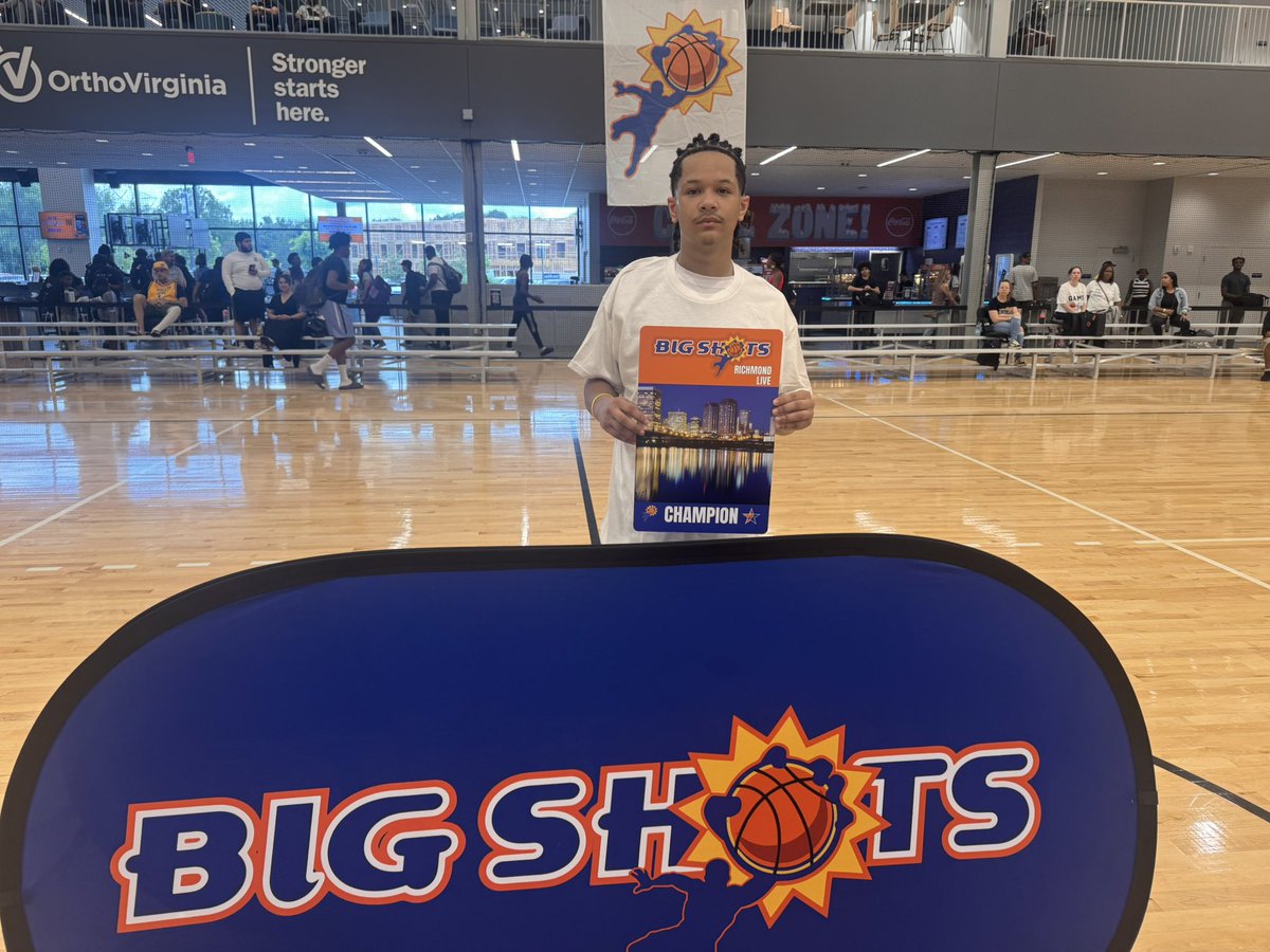 #BigShots #RichmondLive

🏆 17U Platinum Championship 🏆

Champs: Wave Basketball Club 63
MVP: Carter Berry. Berry led the division in scoring all weekend. 

Runner Up: Baker Hoops 62