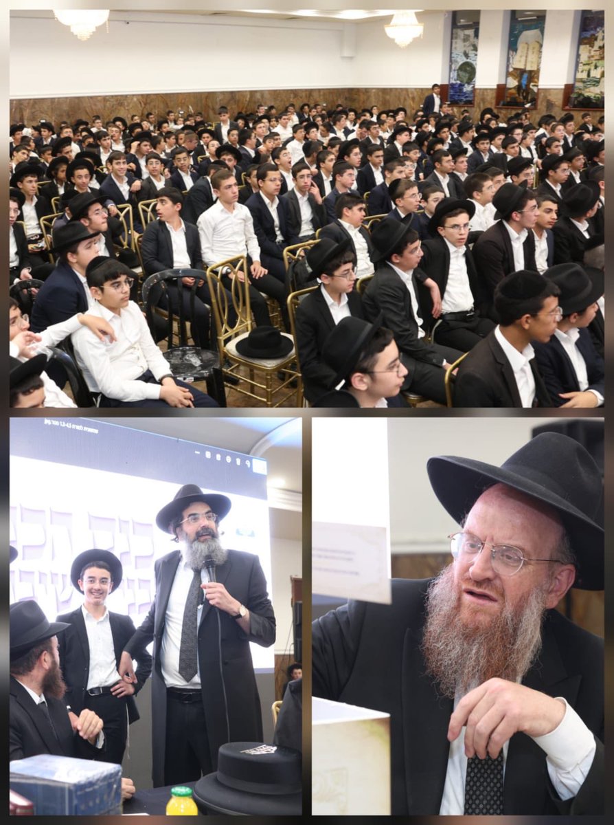 Israelcohen911's tweet image. י-ם: ביוזמת ארגון 'לבקר בהיכלו': 850 בחורי ישיבות העולים לישיבות קטנות השתתפו בכנס הכנה. רבני הארגון הגאון רבי יוסף חיים סויסה והגאון רבי יוסף רוקח נשאו דברי חיזוק והודו לסגן ומ"מ ר"ע י-ם צביקה כהן הרוח החיה מאחורי המפעל הענק 'לבקר בהיכלו', שעומד לימין עמלי התורה.