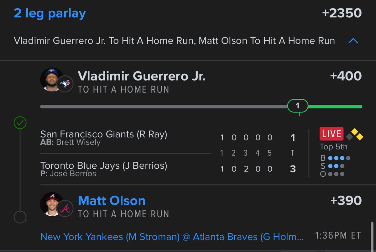 NextLevelBets_'s tweet image. BLESSING $100 TO SOMEONE WHO LIKES IF OLSON COMES THROUGH ❤️