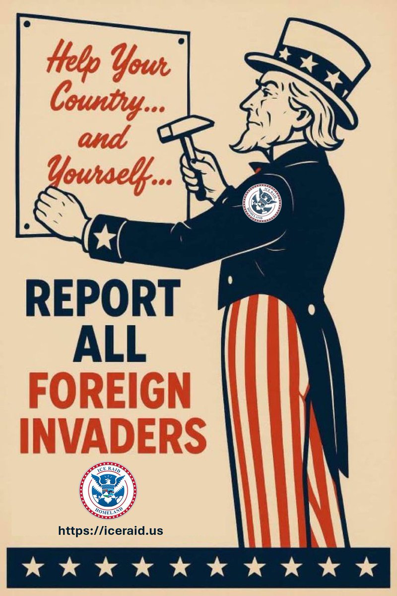 ICERaidNews's tweet image. URGENT ALERT: Under Article 1, Section 8 of the Constitution, Congress can authorize privateers to seize enemy vessels. Apply this to illegal immigrants!! Earn $RAID by capturing and uploading evidence! Make America Safe Again! #ICERaid #Constitution