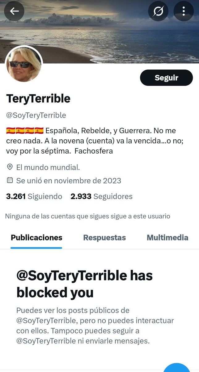 SoyNingun0's tweet image. Se conoce que @SoyTeryTerrible siguió su propio consejo, (aunque tarde) y leyó y ante el ridículo, bloqueó.
Pero bueno, temazo para el bajón dominguero.