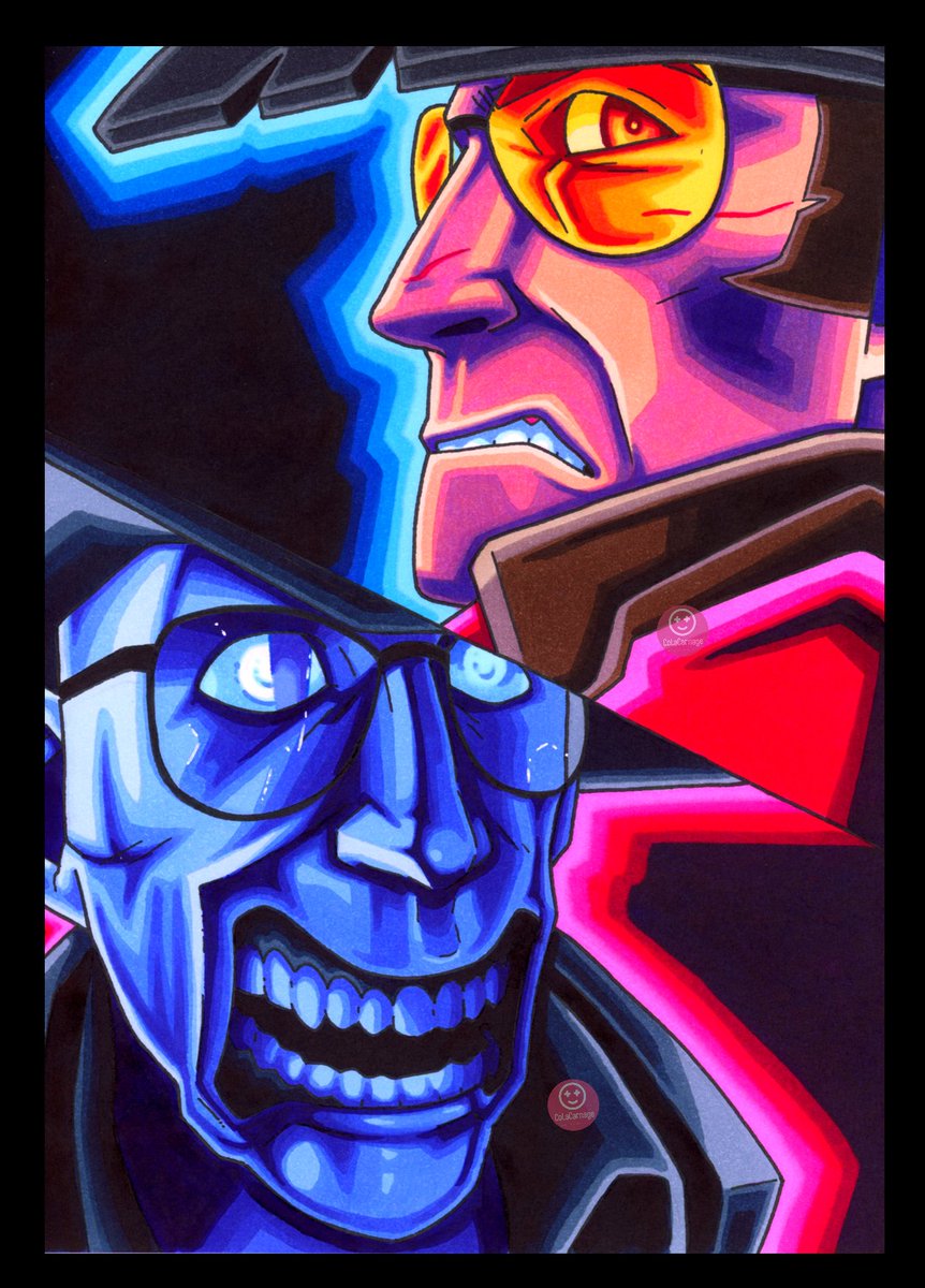 ColaCarnage's tweet image. Emesis Blue Sniper, before and after. Tho tbh, we only see him pre respawn for like 30 seconds D8
#Teamfortress2 #tf2 #emesisblue