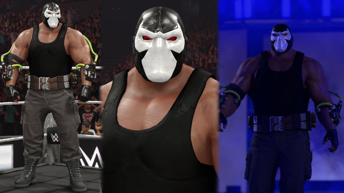 refatrahman16's tweet image. #Bane #DC #WWE2K25