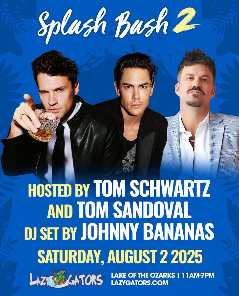 Amy__A_'s tweet image. the concept of me being in a VIP cabana at the lake of the ozarks with the likeness of Tom Tom and Johnny Bananas