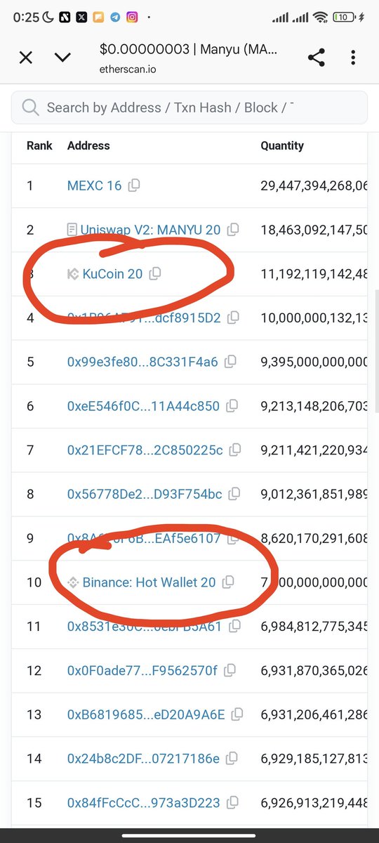 <a href="/mauritsneo/">Maurits</a> few days ago i saw kucoin upload $Manyu and it listed on Kucoin. Now i saw Binance wallet upload $Manyu. Maybe it will list on Binance soon🔥