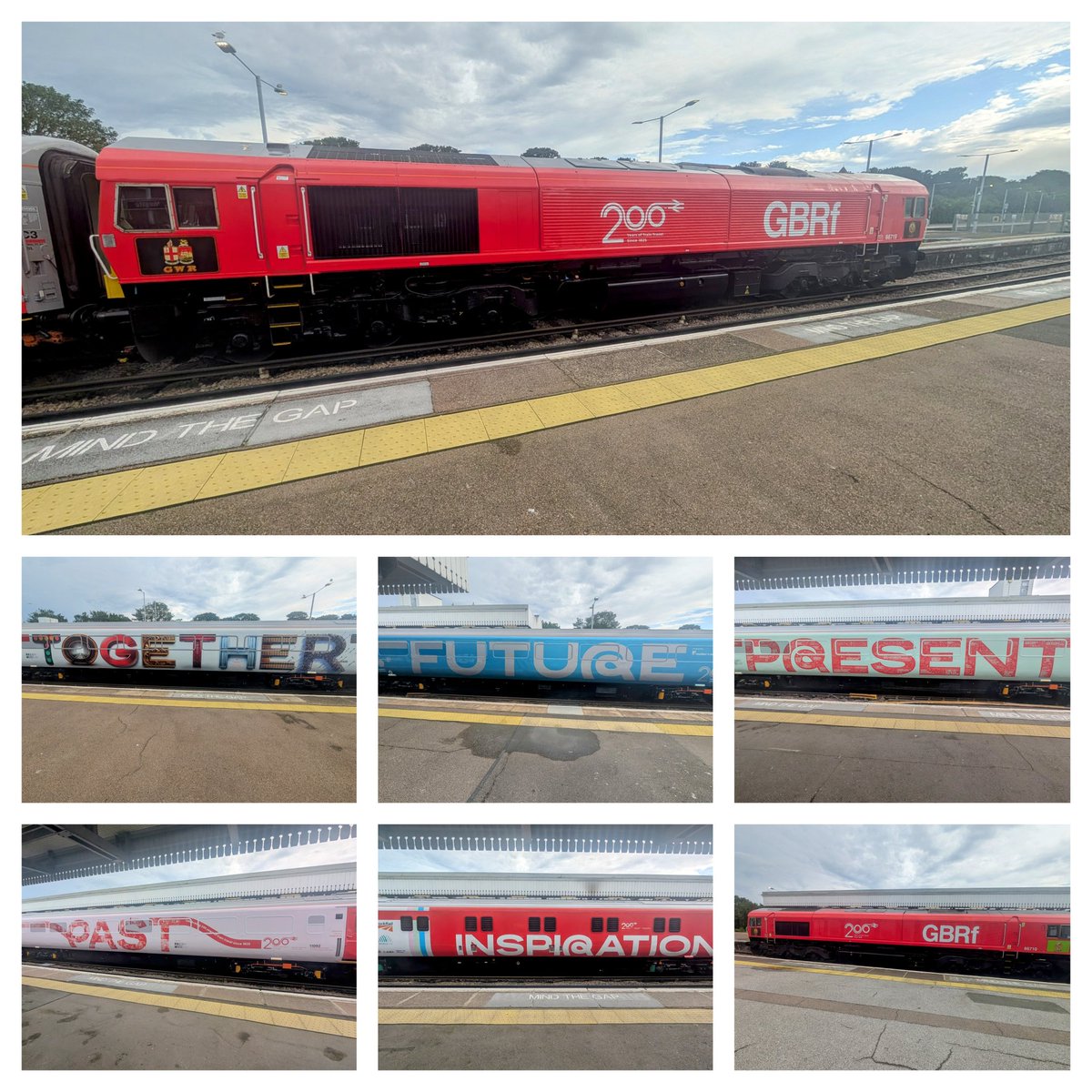 HighSpeed_H's tweet image. I had a bit of time between working at Margate today, so I managed to grab a few shots of the #Railway200 #InspirationTrain berthed on platform 2.

Unfortunately, work commitments meant I didn't have time for a peep inside.