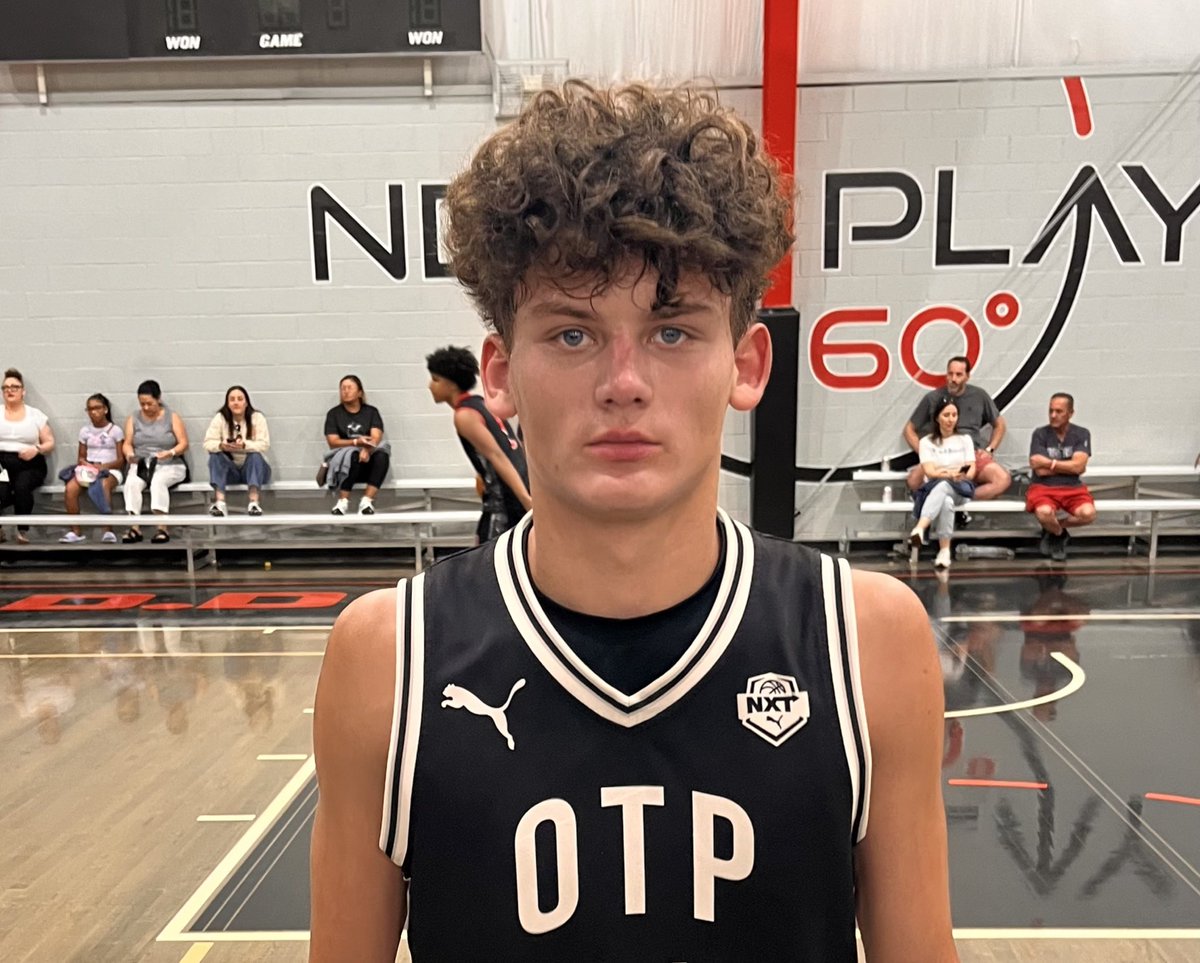 ‘27 Brandon Flint is a tough shot maker! the 5’10 scoring guard made shots from all three levels &amp; did so very efficiently! Connecting on multiple triples and mid- range jump shots.