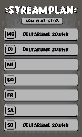 Streamplan für die Woche :D twitch.tv/shawngesellgam…