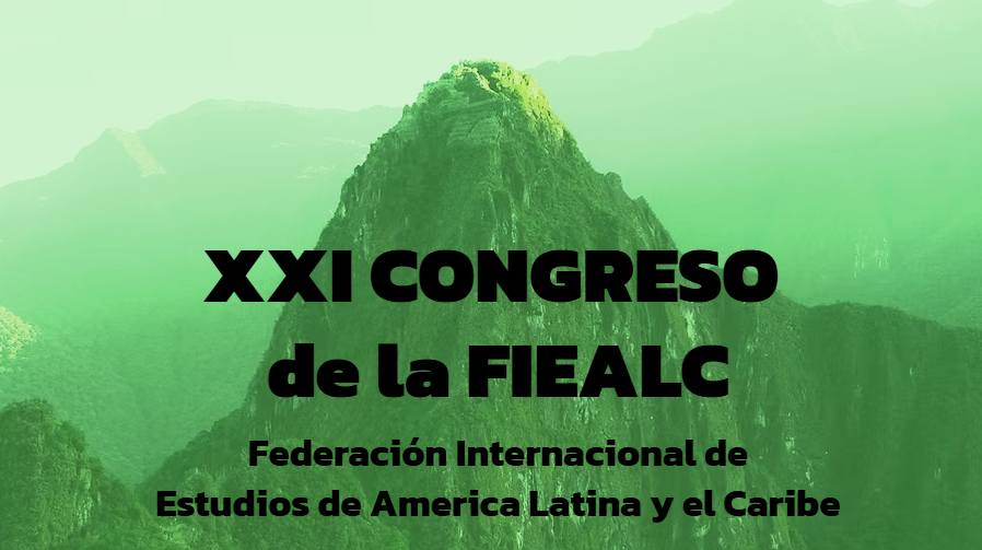 XXI Congreso de la Federación Internacional de Estudios sobre América Latina y El Caribe (FIEALC)
Está abierto el plazo para presentar propuestas de mesa de trabajo y resúmenes de comunicaciones (hasta el 31 de julio).

Más información en: fiealc2025.com