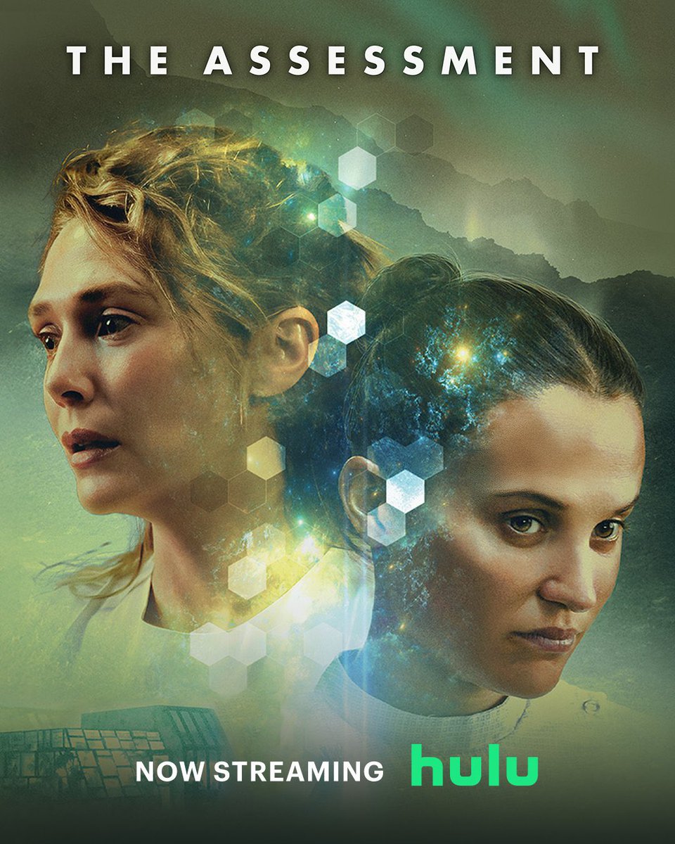 wandasolsen's tweet image. ‘THE ASSESSMENT’ starring Elizabeth Olsen and Alicia Vikander is now streaming on Hulu