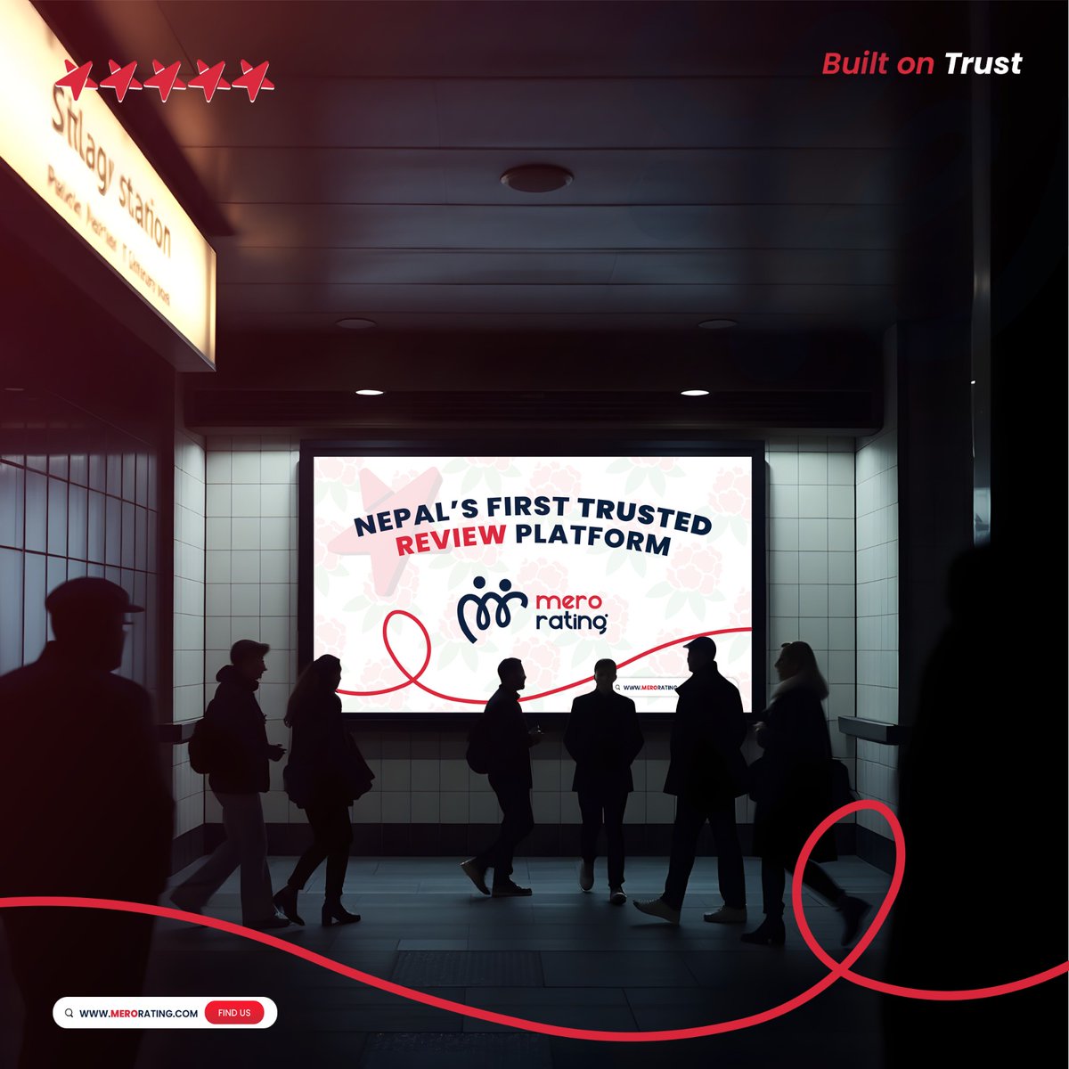 The one and Only ✅

Trusted review platform of Nepal, ✨ 

Grab your free business registration now valid for limited time [merorating.com/biz/register]
Also Download mero rating app now 
#MeroRating #BuiltOnTrust