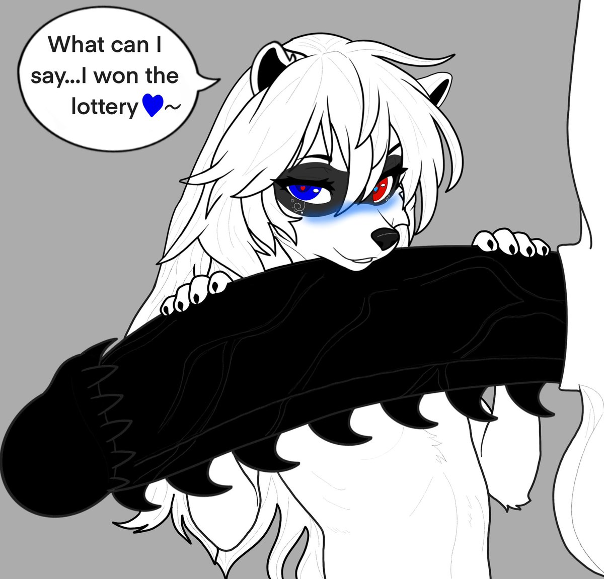 Made by my <a href="/DDragark/">ᛞᚱᛖᛁᚷᛟᚾ ᛞᚱᚨᚷᚨᚱᚲ</a> during his drawing practice! I really love the "feminine" shape of my face and the expressions he uses to draw me! ~ ❤️💙

---

Hecho por mi Bagre mientras sigue practicando su dibujo! Amo la forma "femenina" de mi cara y las expresiones con las que me dibuja