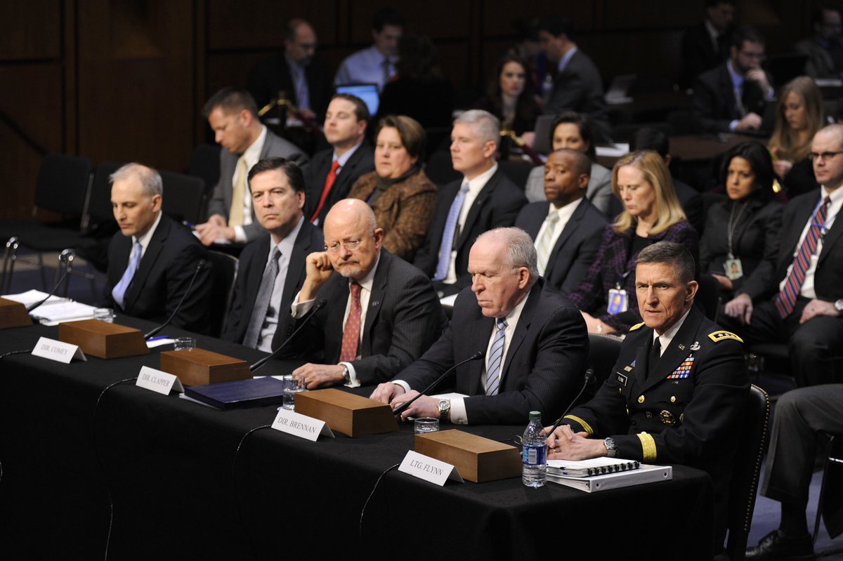 WarClandestine's tweet image. Flashback to 2014:
Obama fired DIA Director Mike Flynn.
Why? Because Flynn was not willing to play ball with Obama’s cronies.
Jump to 2017: Comey FBI frames Flynn just 4 days after inauguration, forcing Flynn out as Trump’s NatSec Advisor.
Why were they so afraid of Flynn?…