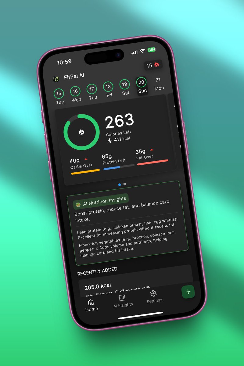 leoelstin's tweet photo. Working on a revamped UI for #FitPal
https://t.co/N2bQ6PWqlQ https://t.co/44EsqvNlU4