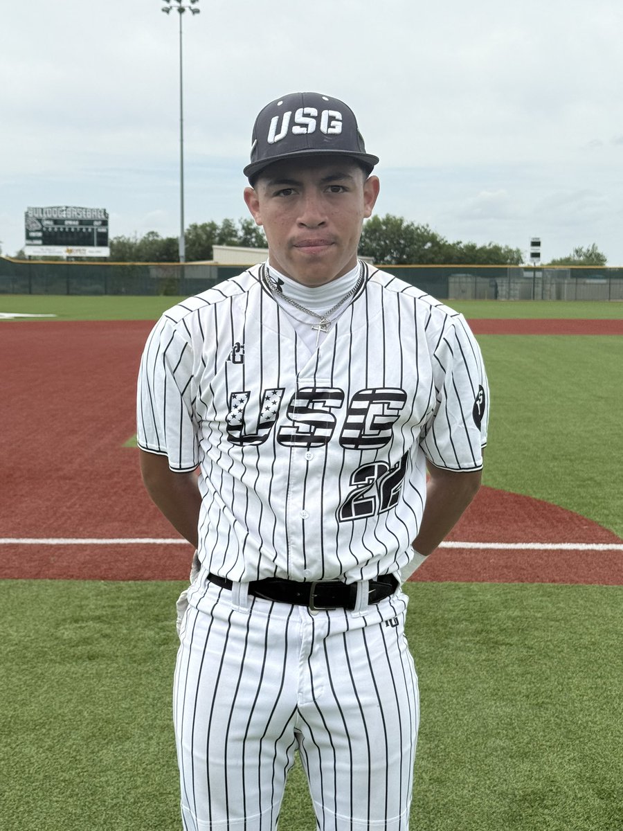 Game 2 at Marion HS 
USG 16u - 17 
Texas Splitters - 0 

POG: Nate Velasquez (San Marcos HS 2027) 

 Velasquez: 1-1 3B, RBI, BB, 2R
