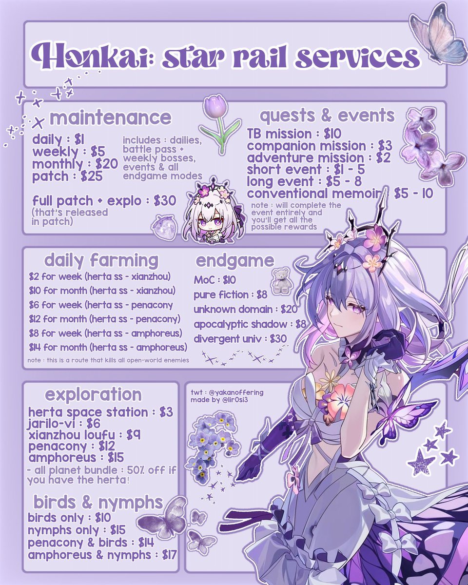 yakanoffering's tweet image. ✿﹔ bring your stress and leave feeling refreshed!
꒰ links ꒱
form: forms.gle/pgzgbBfYY2tyXT…
discord: discord.gg/utpDR6GsSS
cast your worries to the wind! 🎐
⟳ & ♡’s appreciated!
. . #hsrtwt #hsrpilot #genshintwt #genshinpilot ୨୧