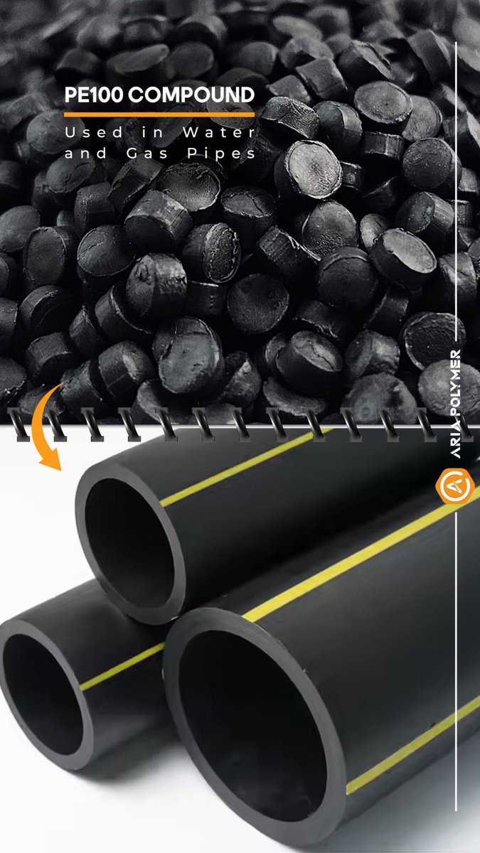 saman sutodeh / Ariapolymer (@sutodehs) on Twitter photo Aria compound PE 100
 is a high density polyethylene (HDPE), black coloured with high melt viscosity for extrusion, injection and compression moulding. The product is classified as PE 100 and provides excellent stress crack resistance 
 00989130776340
 en.ariapolymer.ir Aria compound PE 100
 is a high density polyethylene (HDPE), black coloured with high melt viscosity for extrusion, injection and compression moulding. The product is classified as PE 100 and provides excellent stress crack resistance 
 00989130776340
 en.ariapolymer.ir
