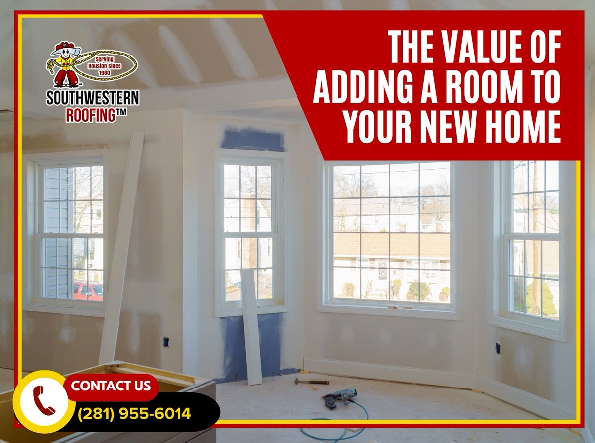 swroofing_tm's tweet image. 🏡 Just Bought a New Home but Need More Space? Add a Room! ➕

🚪Expand your comfort and increase your home’s value… ✨ 👉 Learn more in the full article here: bit.ly/3IzTSO2  #RoomAdditions #HomeExpansionIdeas #MoreSpaceAtHome #SmartHomeUpgrades #SouthwesternRoofing