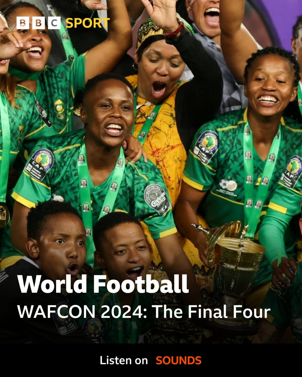 BBCWSSport's tweet image. The dust is still settling after two more dramatic quarter-finals went the distance on Saturday - we now know our #WAFCON2024 final four!
@mazfaroo is joined by guests to preview the semi-final action ⚽️
🎧Listen to the latest World Football podcast 👇
bbc.co.uk/programmes/p0l…