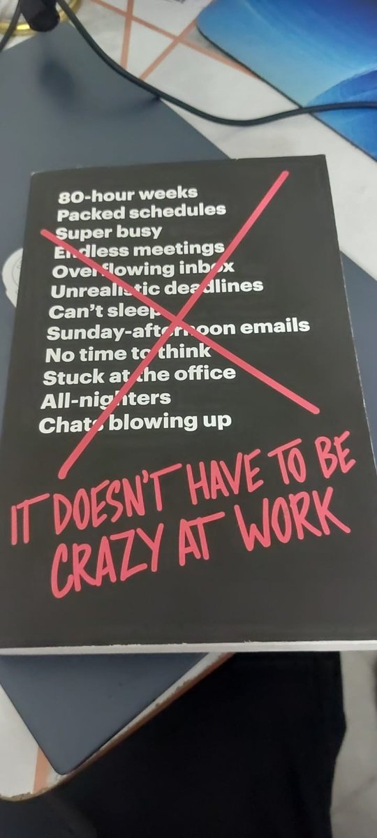 Reading this week.

Previously, I read Rework by <a href="/37signals/">37signals</a> and <a href="/dhh/">DHH</a>. It's an amazing book that simplifies everything. The writing and message delivery are outstanding.

Hoping this follows the same flow.