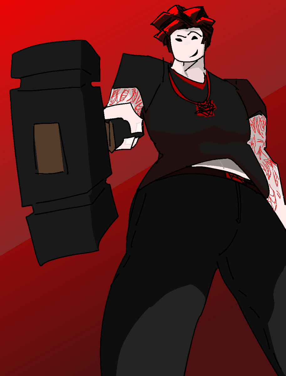 Cinyadom's tweet image. Blood.