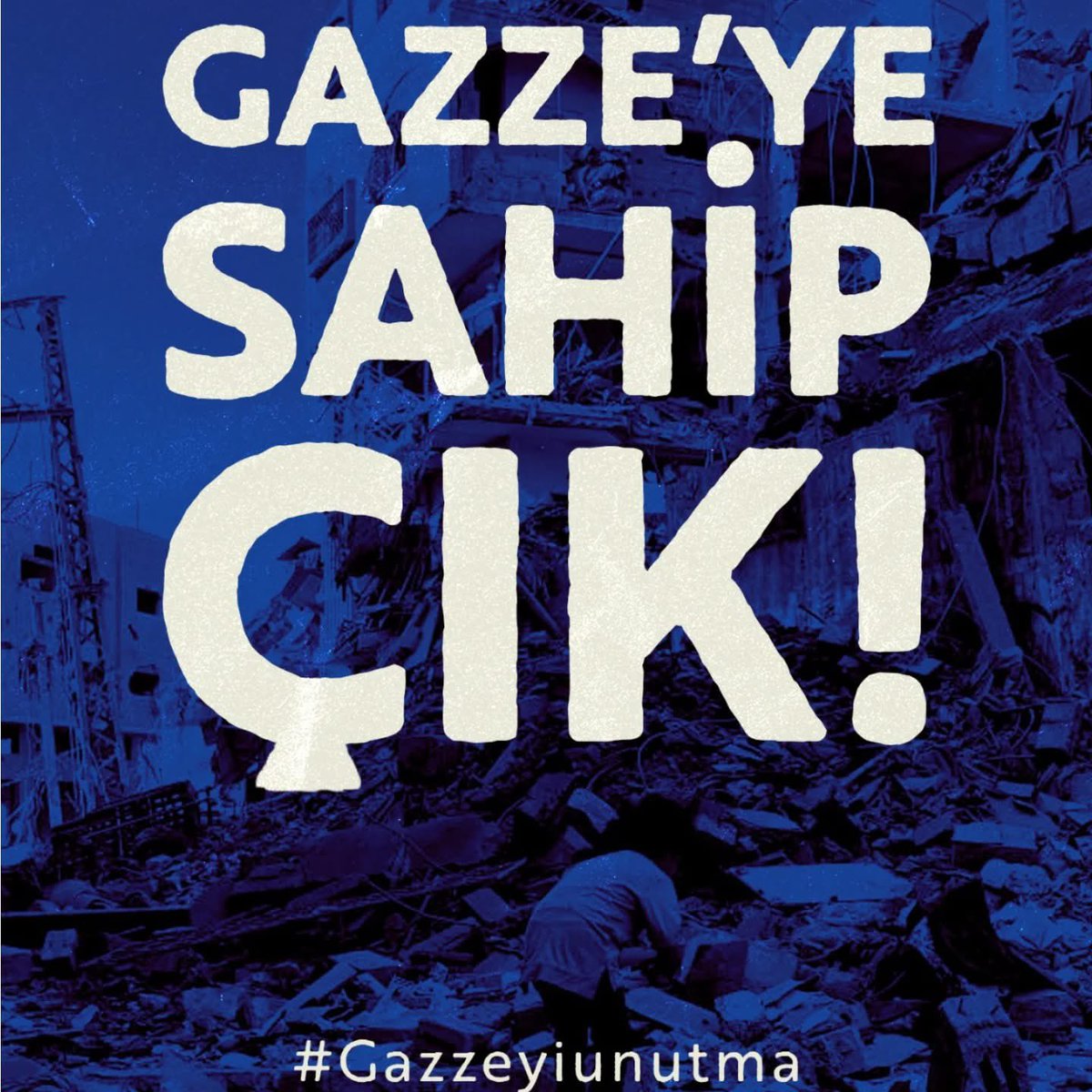 Su Yok Ekmek Yok Yardım yok 
Bomba Var Kan Gözyaşı var 

#Gazzeyiunutma