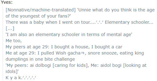 litell_johnn's tweet image. Chat highlights: Yves is just a kid at heart (250721)
Text links:
reddit.com/r/LOONA/commen…