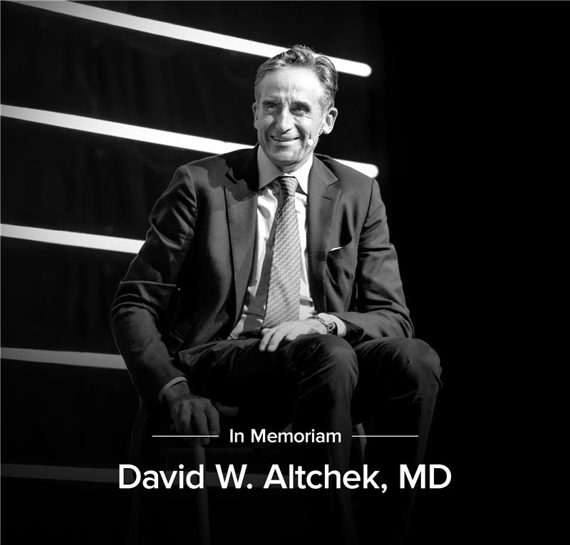 ArthrexMedEd's tweet image. It is with great sadness that we join the health care community in recognizing the passing of David Altchek, MD, a friend of Arthrex and a true pioneer in the world of sports medicine.
We will always be grateful to Dr. Altchek for his many contributions to orthopedics and…