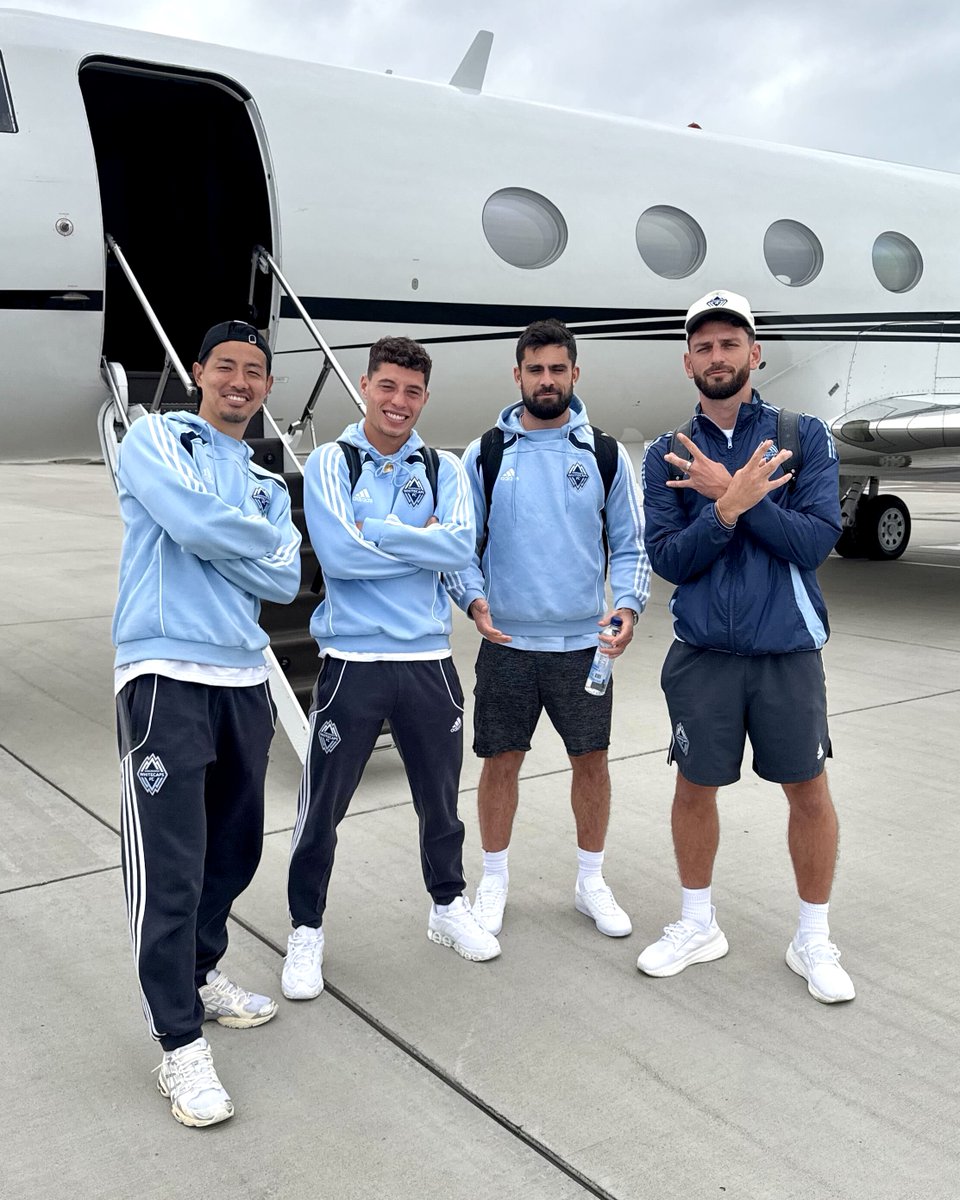 WhitecapsFC's tweet image. Next stop: Austin babyyy 🤠
#VWFC | #MLSAllStar