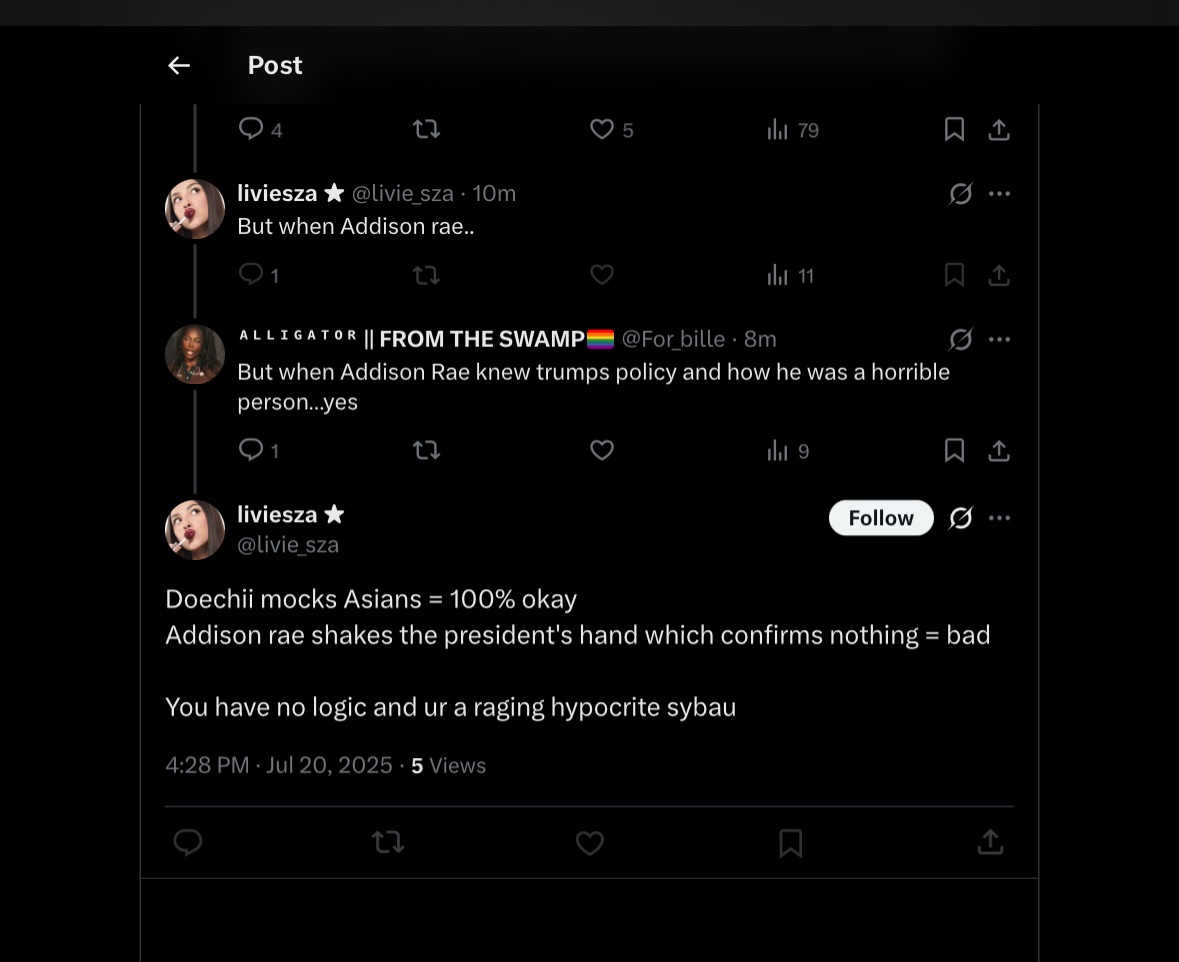 For_bille's tweet image. Let’s not be stupid lmao