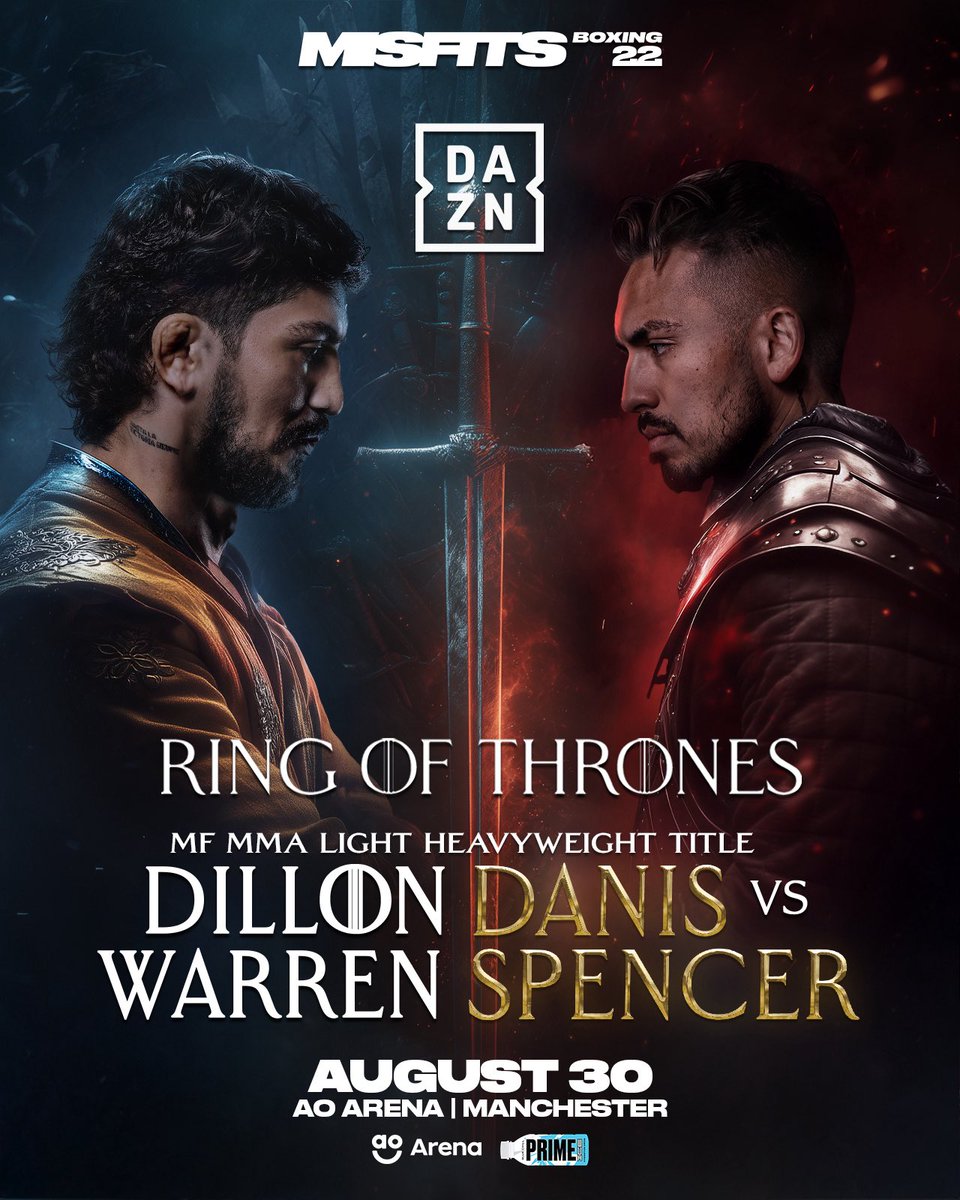 MisfitsBoxing's tweet image. Yeah you read that right, Misfits brings you its first ever Pro MMA Match!๐คฏ
Dillon Danis finally gets his opportunity to prove himself in an MMA bout vs Warren โThe Mechanicโ Spencer ๐ค
This is the ultimate showdown between striking and grappling ๐ฅ
Who will come outโฆ