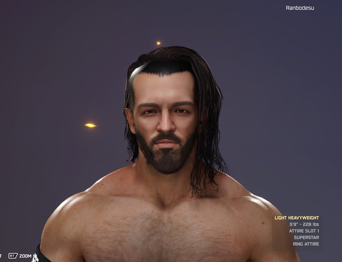 子羊 | Lamb (@lamb_caws) on Twitter photo An early WIP of <a href="/TheJasonHotch/">Jason Hotch</a>, but I need some help with tattoo references. Anyone know where I can find some clear shots of them? #WWE2k25 An early WIP of <a href="/TheJasonHotch/">Jason Hotch</a>, but I need some help with tattoo references. Anyone know where I can find some clear shots of them? #WWE2k25