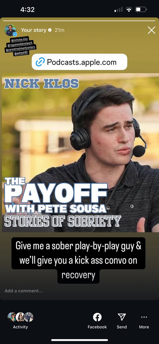 peteysousa's tweet image. podcasts.apple.com/us/podcast/the…
@nicholas_klos #sobriety