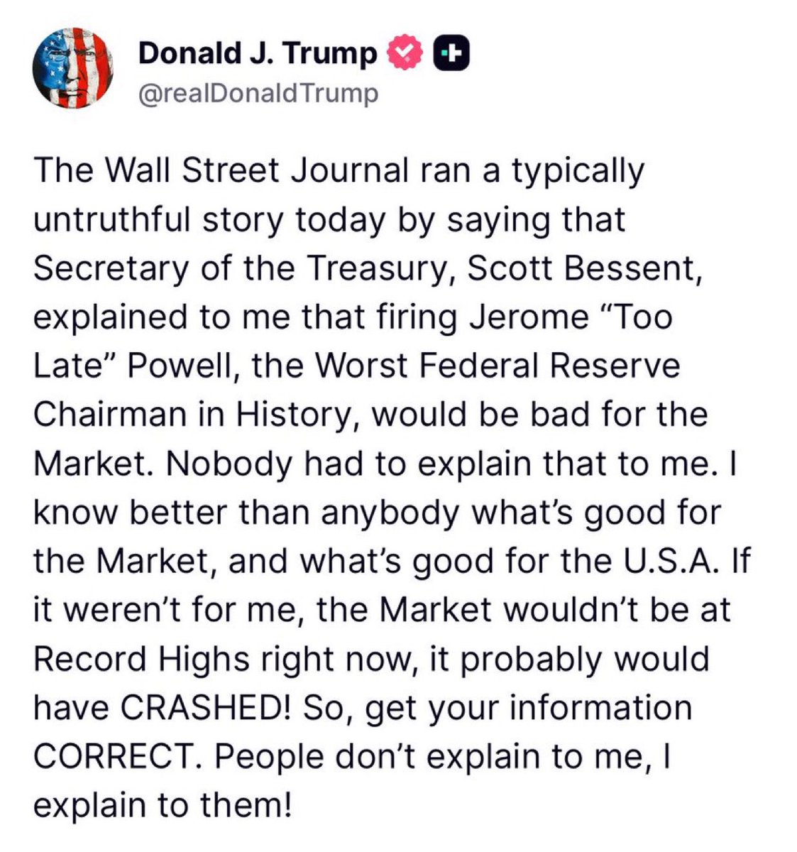 LOL - 47 is on a roll today.