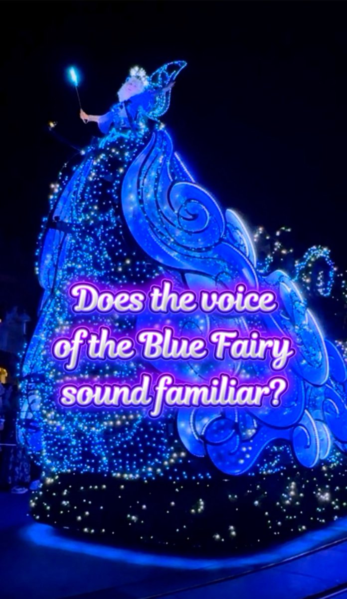 ✨ Does the voice of the Blue Fairy in Disney Starlight: Dream the Night Away sound familiar? 

🌟 It should… it’s….

instagram.com/reel/DMVojYtg-…