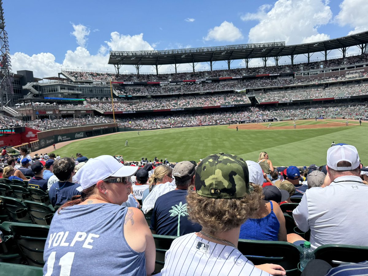 Clay4MainStreet's tweet image. I haven’t seen this many Yankees in Atlanta since Sherman left
As long as yall don’t move down here and vote Mamdani!
