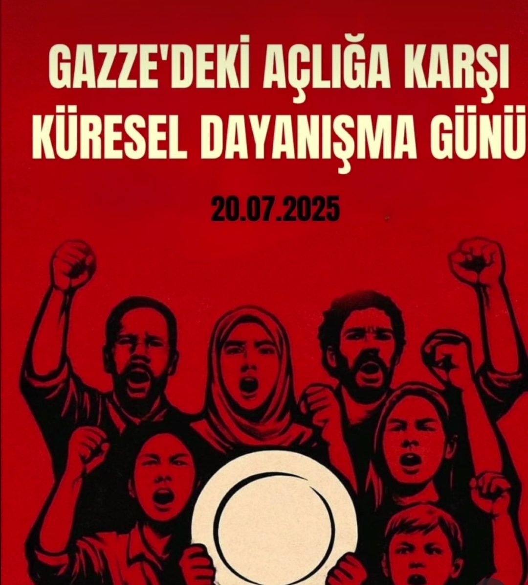 #GazzeAçlıktanÖlüyor